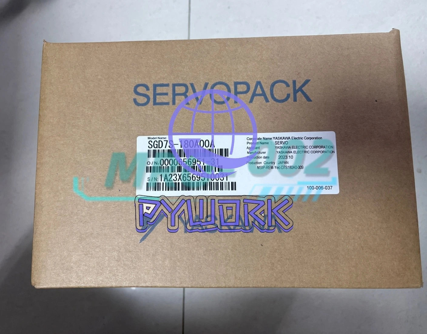 1PCS Yaskawa Servo Driver SGD7S-180A00A Free delivery