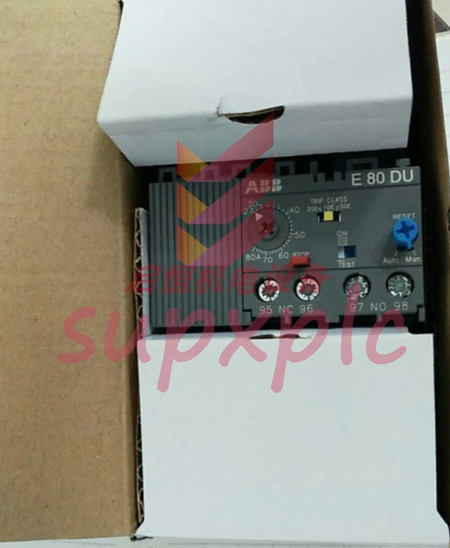 1pcs ABB electronic overload relay E80DU-80 (27-80A)