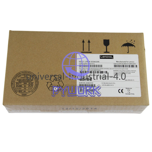 4XB7A14112 Lenovo 01PG635 1.2TB 2.5" SAS Hot Swap Internal Hard Drive with Tray