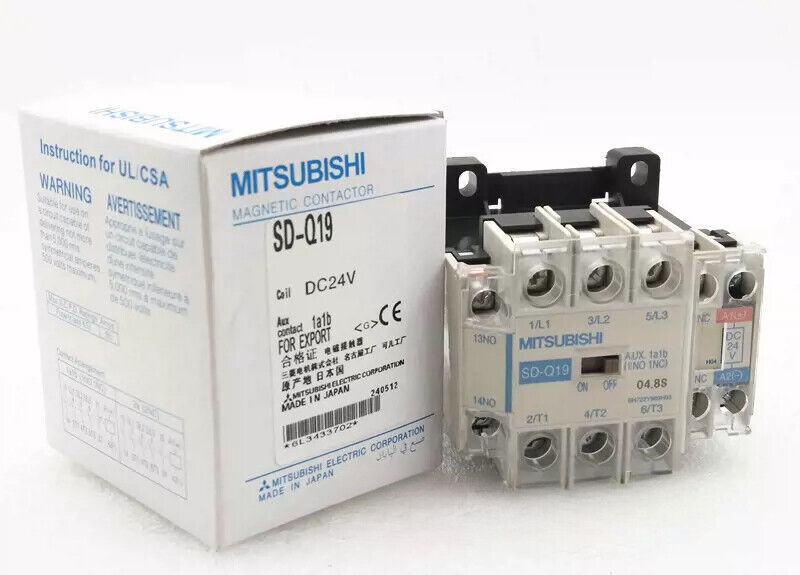 Mitsubishi ONE SD-Q19 SD-Q19 DC24V AC Contactor SHIPPING