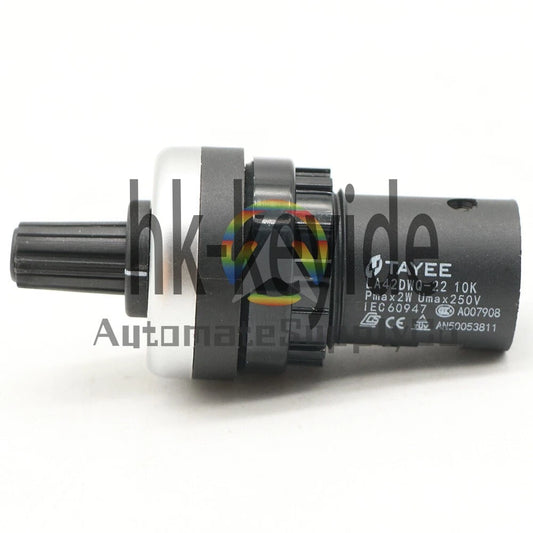 TAYEE LA42DWQ-22 10K 22mm Governor Rotary Potentiometer Inverter Converter Resis