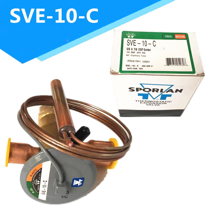 1pcs SPORLAN Thermal Expansion Valve SVE-10-C