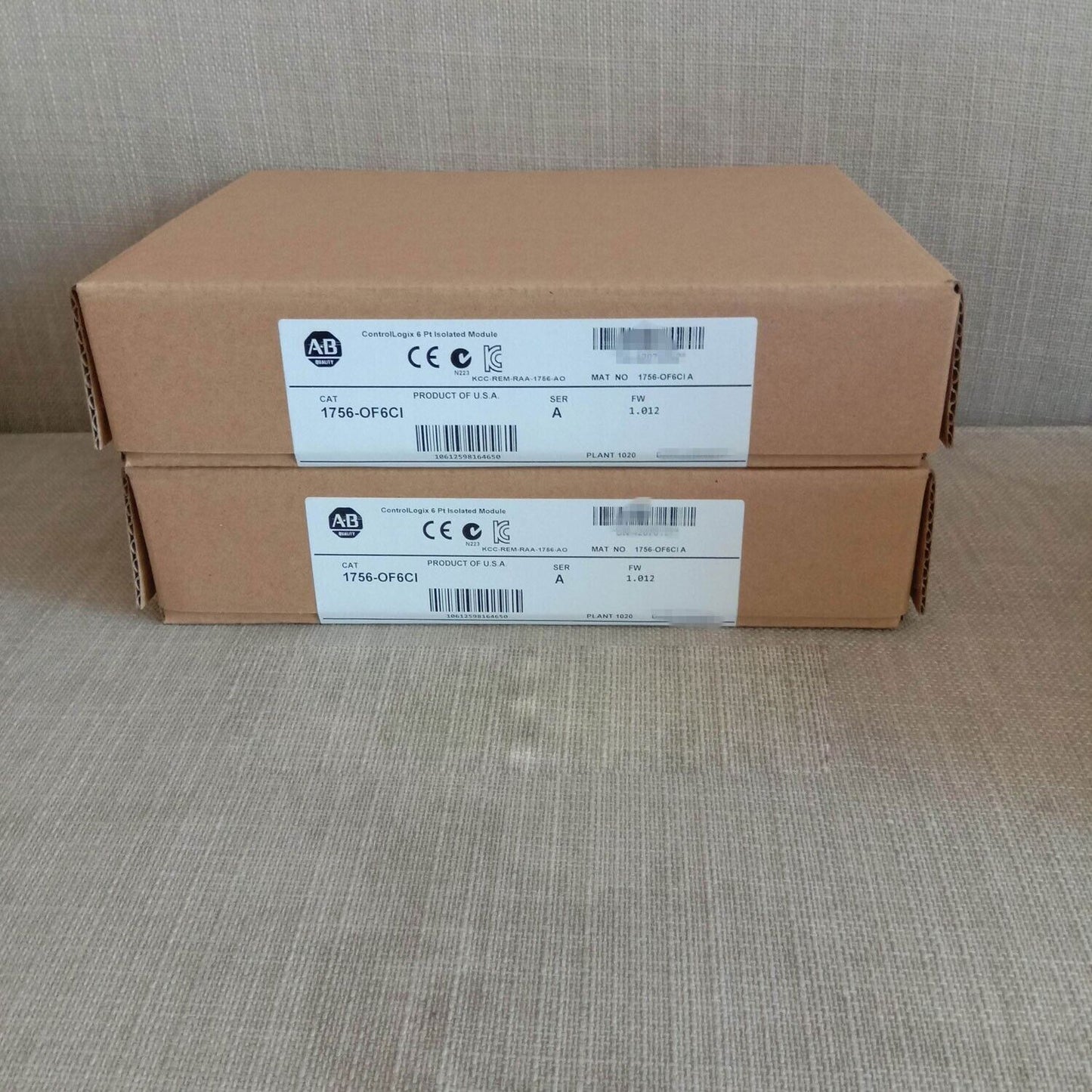 ControlLogix Isolated Output Module 1756OF6CI - CONTROLLOGIX