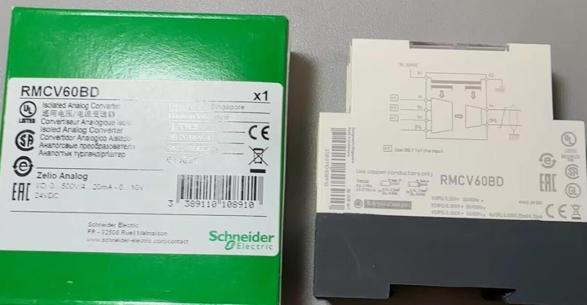 1PC Schneider RMCV60BD Isolated Analog Converter In Box