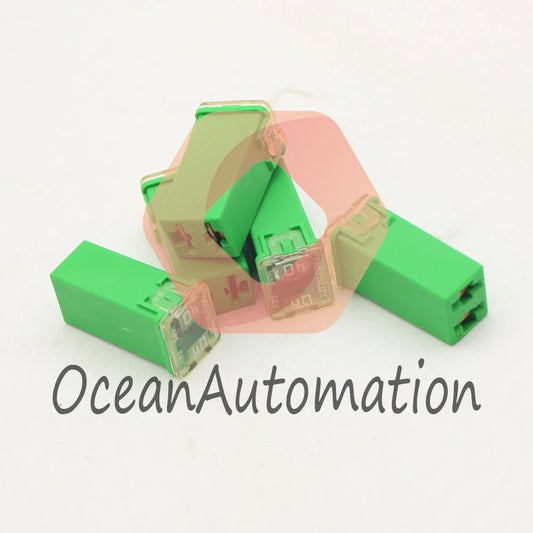 0495040 Littelfuse 495 Square Car Fuse 40A 32V JCASE Cartridge Fuse 5PCS US