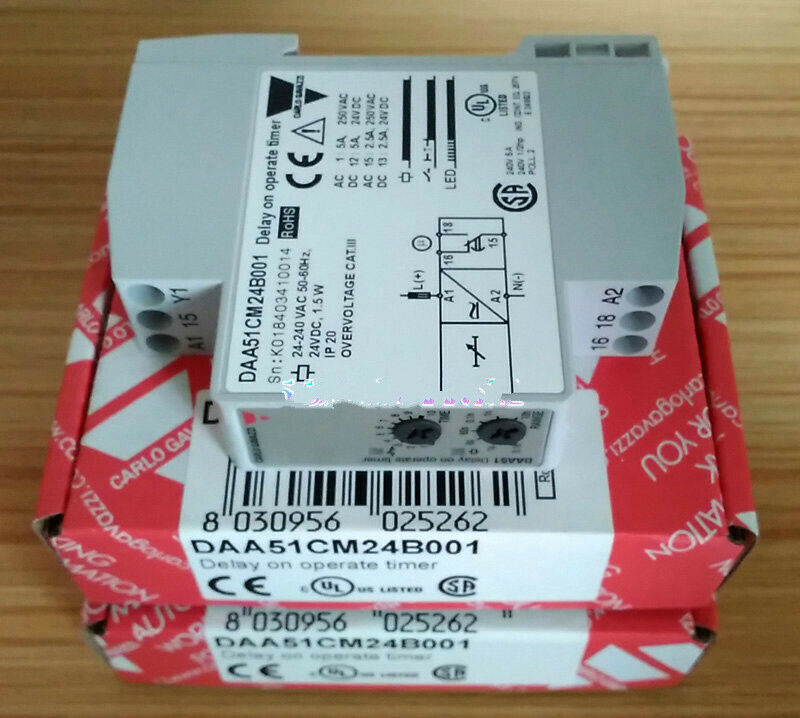 Carlo Gavazzi Delay Time Relay Timer - CARLO GAVAZZI