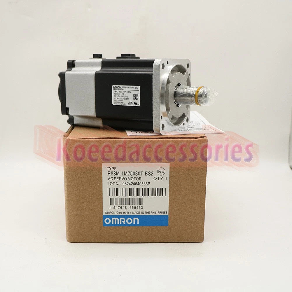 Omron R88M-1M75030T-BS2 Servo Motor 1PCS