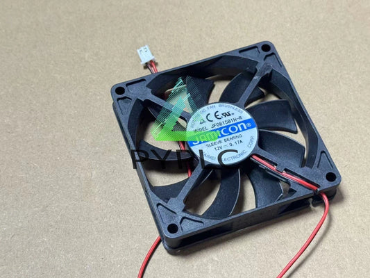 1 pcs JAMICON Fan JF0815B1H-R DC12V 0.17A 8CM 80X80X15MM 2 wire cooling fan