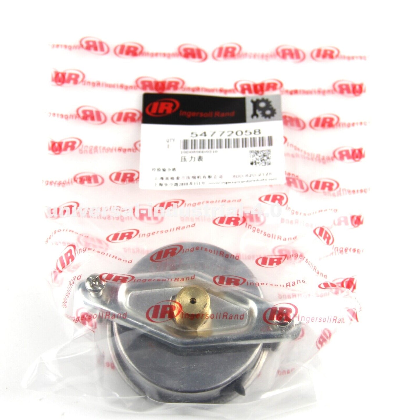 INGERSOLL RAND IR 54772058 Pressure Gauge - INGERSOLL RAND