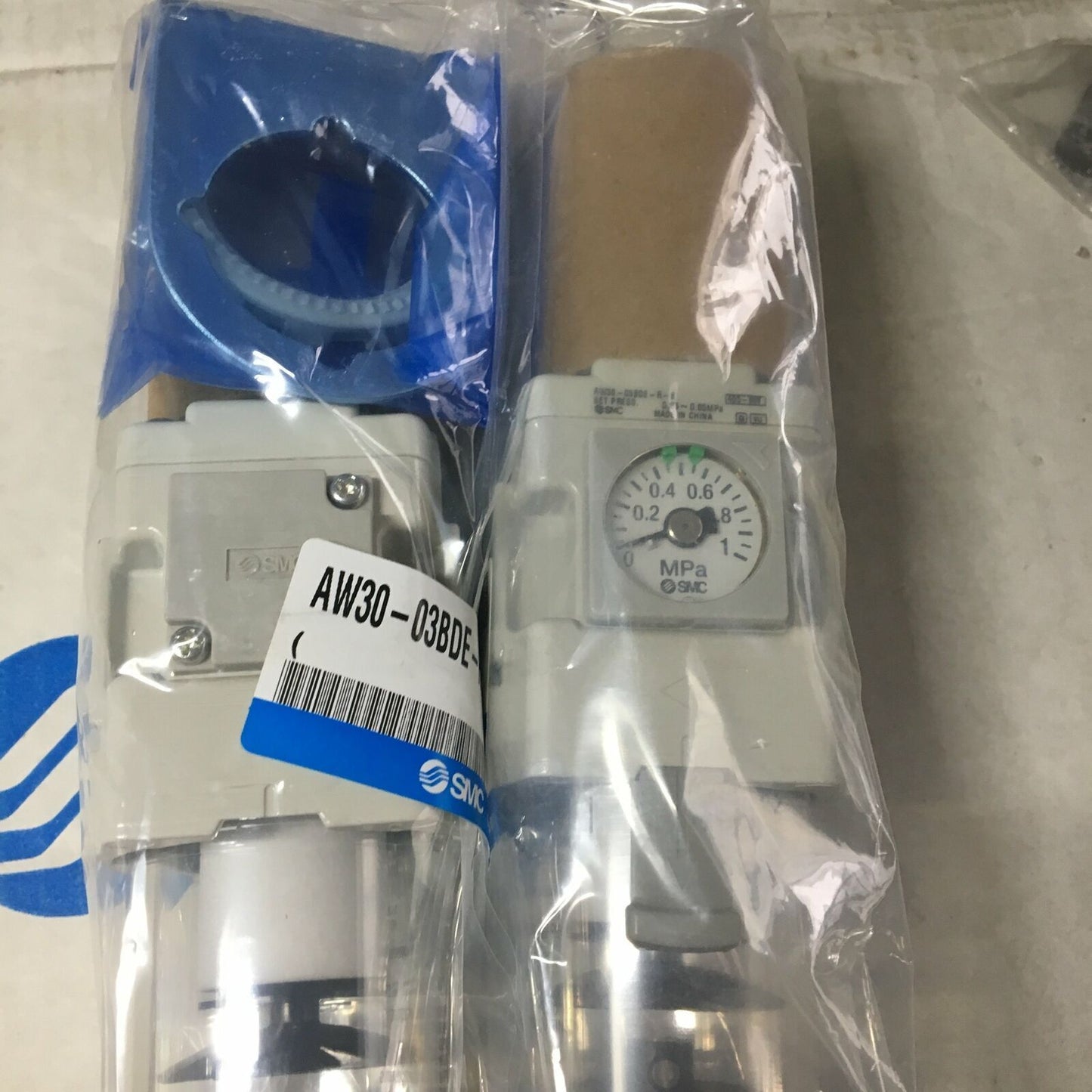 Pressure Reducing Valve SMC Filter AW30-03BDE-R-B - SMC FILTER VALVES