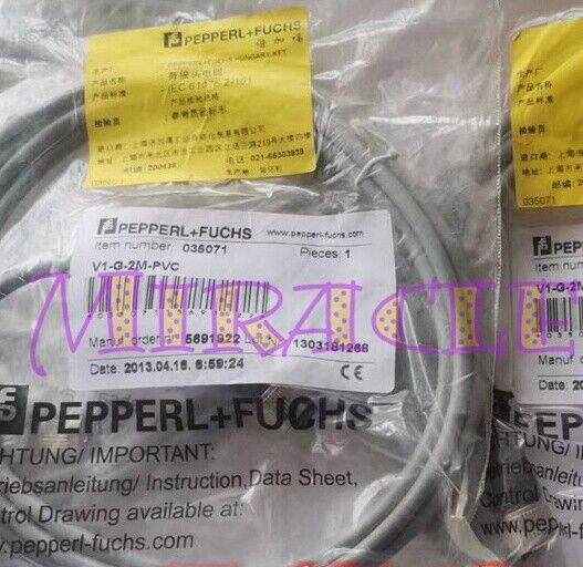 new 1PC V1-G-2M-PVC Proximity Sensor Cable by Pepperl+ Fuchs - PEPPERL+ FUCHS