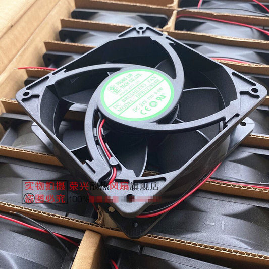 YOUNG LIN DFB123824H 24V 9.6W 0.50A 12038 120mm inverter fan