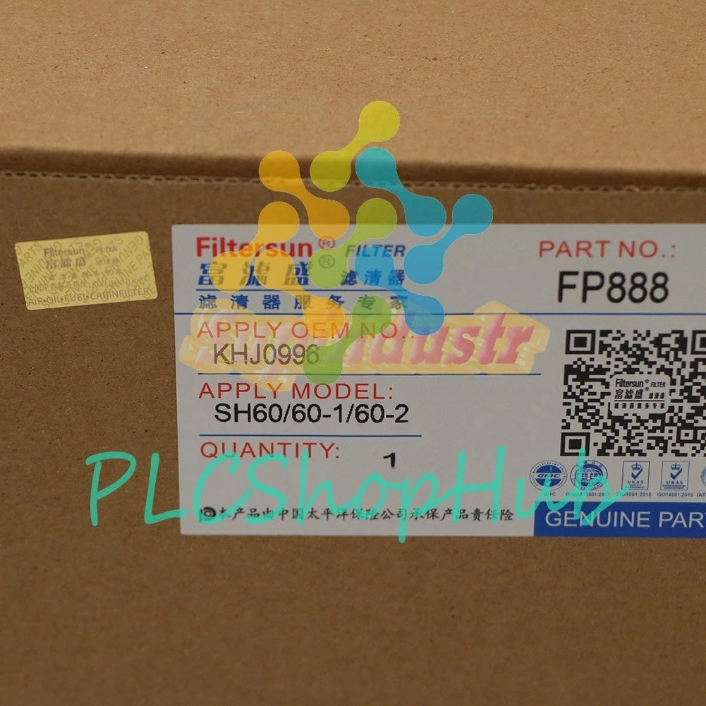 1PC KHJ0996 KHJ0738 KHJ1400 For Excavator Hydraulic Oil Filter Element~~
