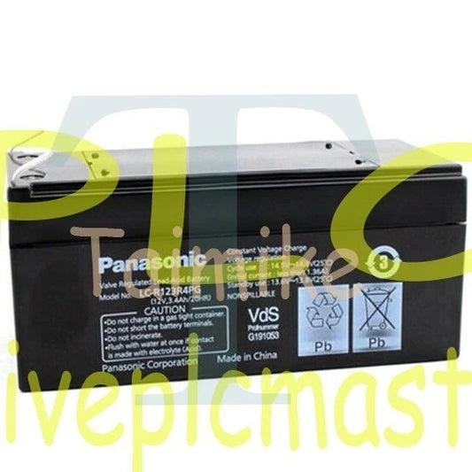 1PCS LC-R123R4PG Valve Regulated Battery 12V 3.4AH For Savina300 #dr