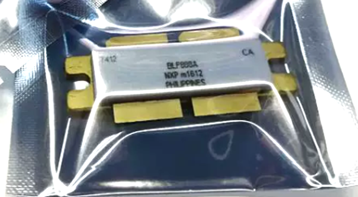 NXP BLF888A RF Power Transistor | High-Power Radio-Frequency transistor | 800W, 100% Efficiency - NXP SEMICONDUCTORS