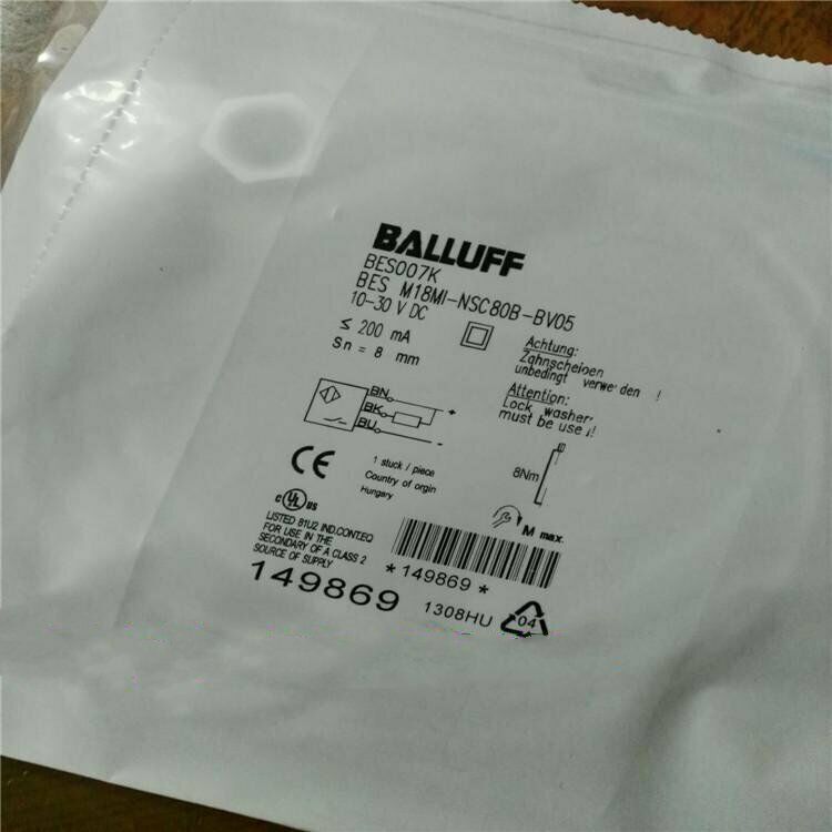 ONE BALLUFF Proximity Switch BES M18MI-NSC80B-BV05 - BALLUFF