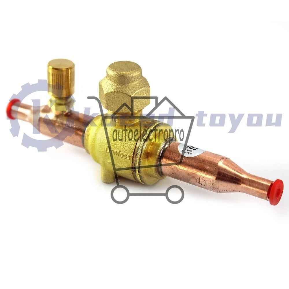 Danfoss 009L7050 1/4in Shut Off Ball Valve ODF GBC 6s Multiple Refrigerant MWP 6