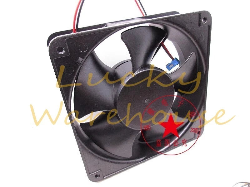 SUNON KDE2412AMBX-6A DC24V 7.2W 12CM 2-Pin Inverter Cooling Fan