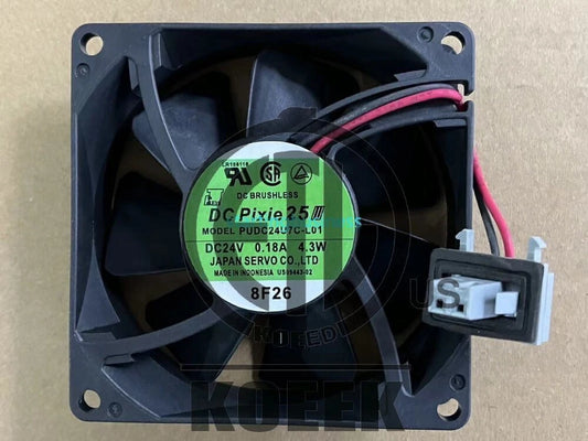 1pcs For inverter fan SERVO PUDC24U7C-L01 24V0.18A 4.3W 8025 #dr