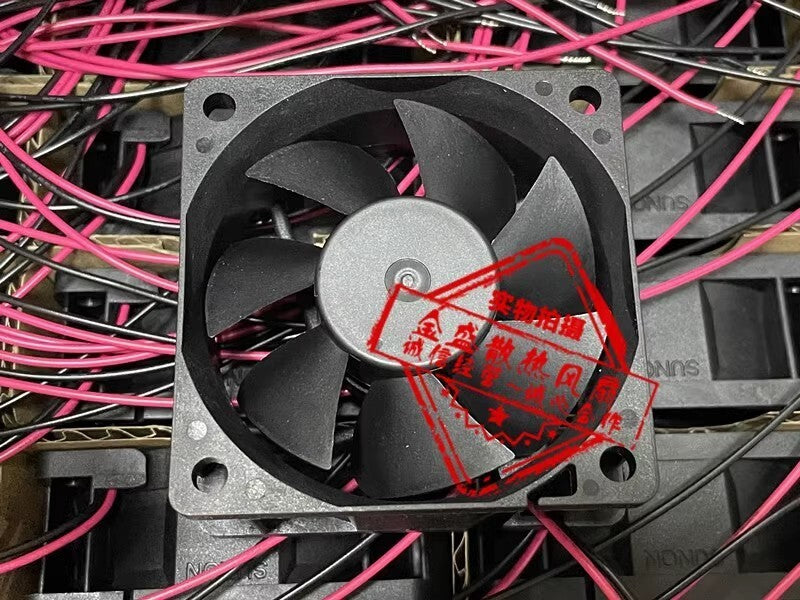 SUNON MF60251V1-1000C-A99 6025 DC12V 0.96W 6CM 2-Wire Silent Cooling Fan