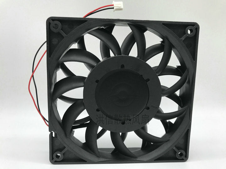 Delta FFB1212EH 12025 12V 1.74A 12CM Gale volume booster chassis fan
