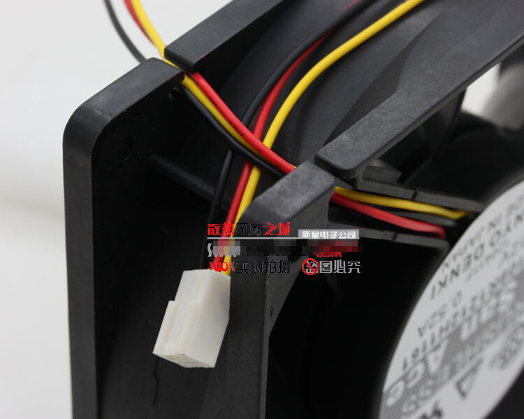 1pcs Sanyo 109R1212H1161 12CM 12V 0.52A 12038 double ball fan 3pin