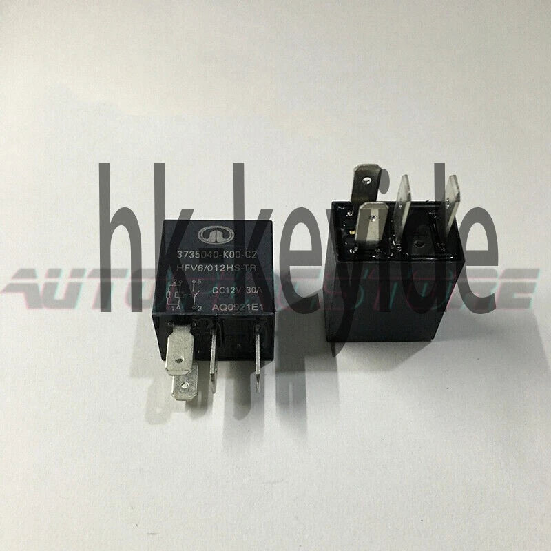 10Pcs HONGFA HFV6-012HS-TR Automotive Relay 12VDC 4Pin30A~