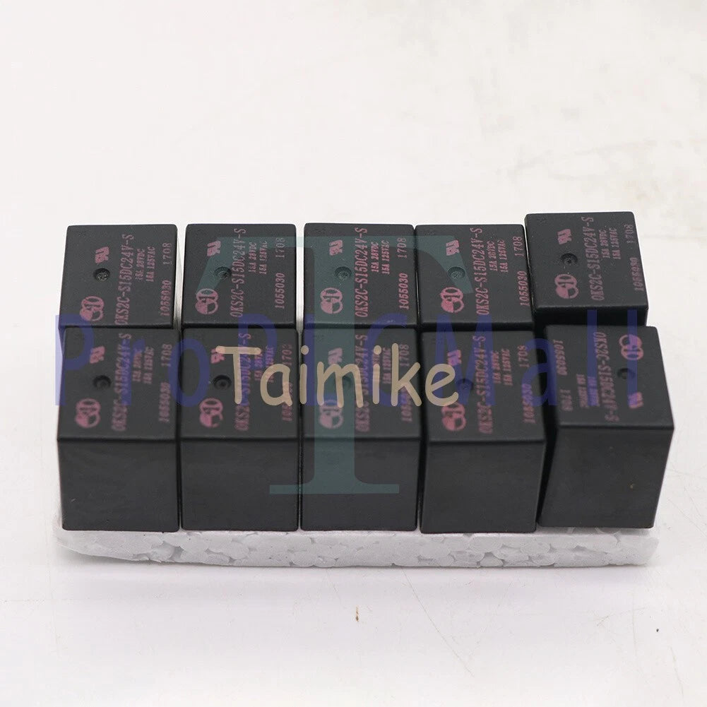 (10PCS) OKS2C-S15DC24V-S Power Relay 24VDC 5Pins 15A 125VAC