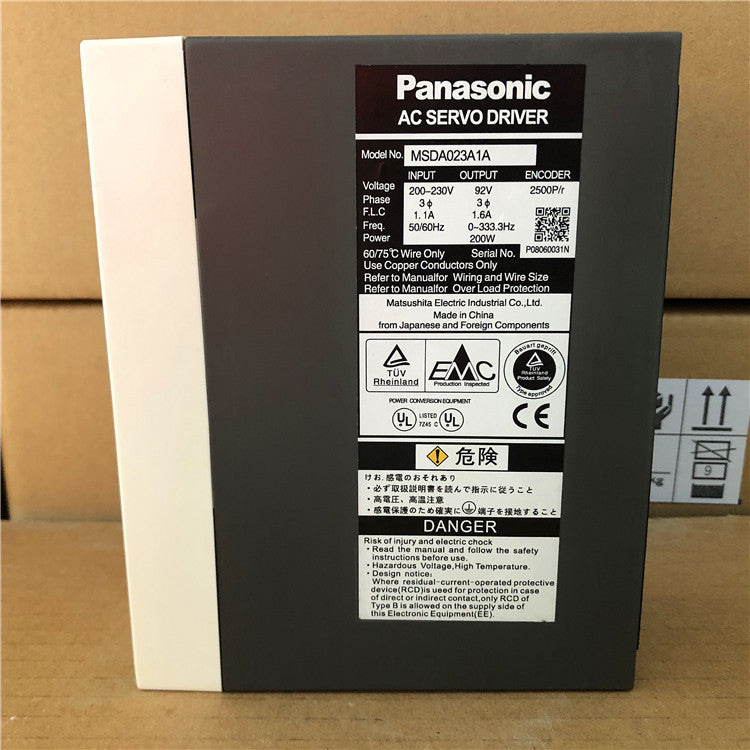 1PC PANASONIC MSDA023A1A AC SERVO DRIVER MSDA023A1A