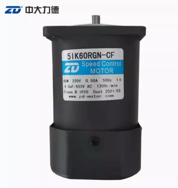 new 1PC ZD 5IK60RGN-CF AC220v Gear Speed Motor
