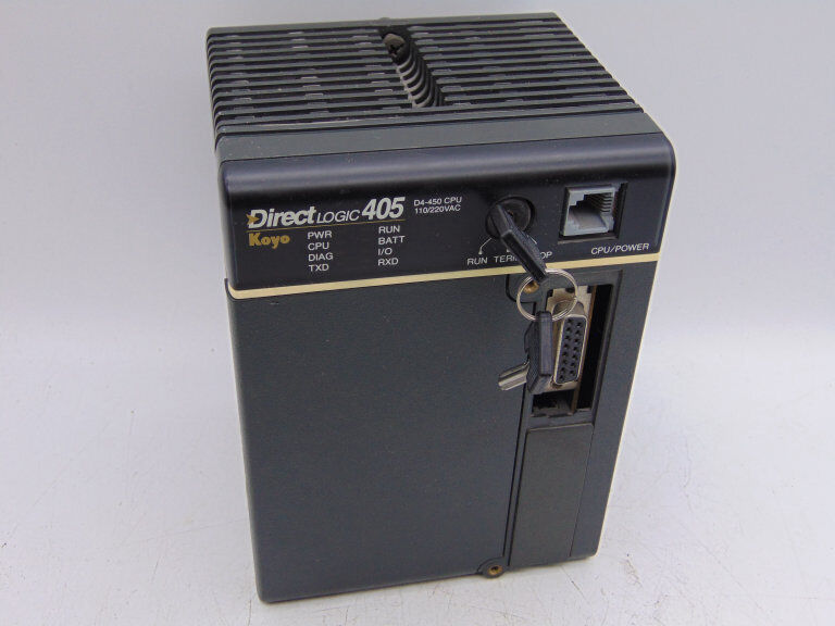 AUTOMATION DIRECT D4-450 PLC PROCESSOR - INDUSTRIAL CONTROL SYSTEMS - AUTOMATION DIRECT