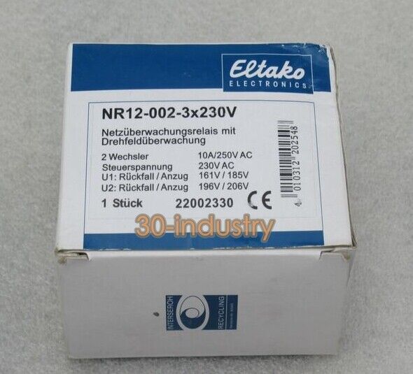 ELTAKO NR12-002-3X230V Relay - 1PCS New High-Quality Design - ELTAKO