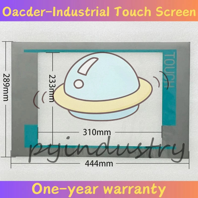Touch Screen Panel Glass FLAT PANEL PRO 15 6AV7861-5TB10-1BA0 +Overlay Film