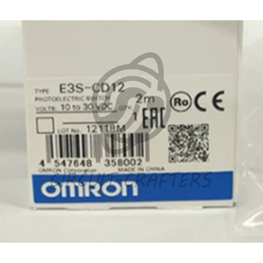 1PCS Omron Automation E3S-CD12 REFLECTIVE Photoelectric Switch Sensor