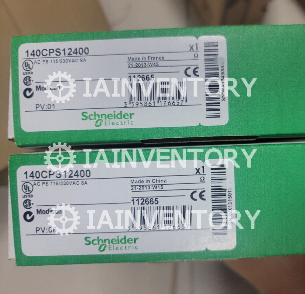New Schneider 140 CPS12400 Next Day Air Shipping - SCHNEIDER