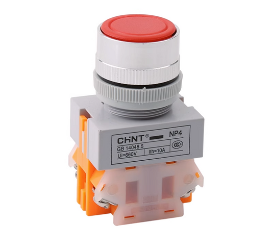 10PCS Chint NP4-11BNZS Pushbutton Switches Self-Locking