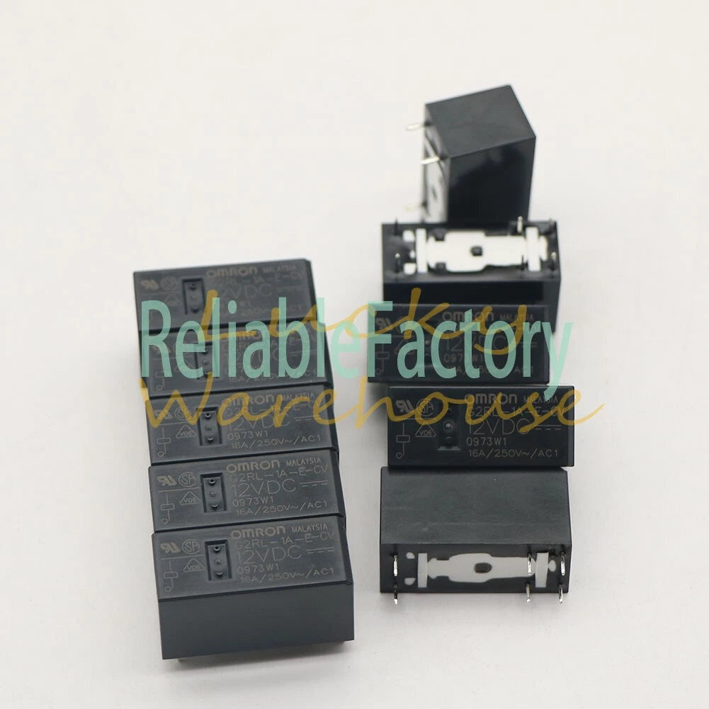 10PCS G2RL-1A-E-CV 12VDC Power Relay 12VDC 16A 6PIN