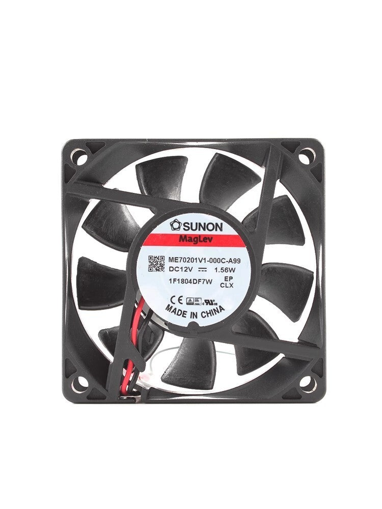 SUNON ME70201V1-000C-A99 7020 DC12V 1.56W 7CM 2-Wire Inverter DC Cooling Fan