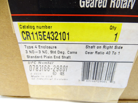 CR115E432101 SWITCH - ELECTROLUX