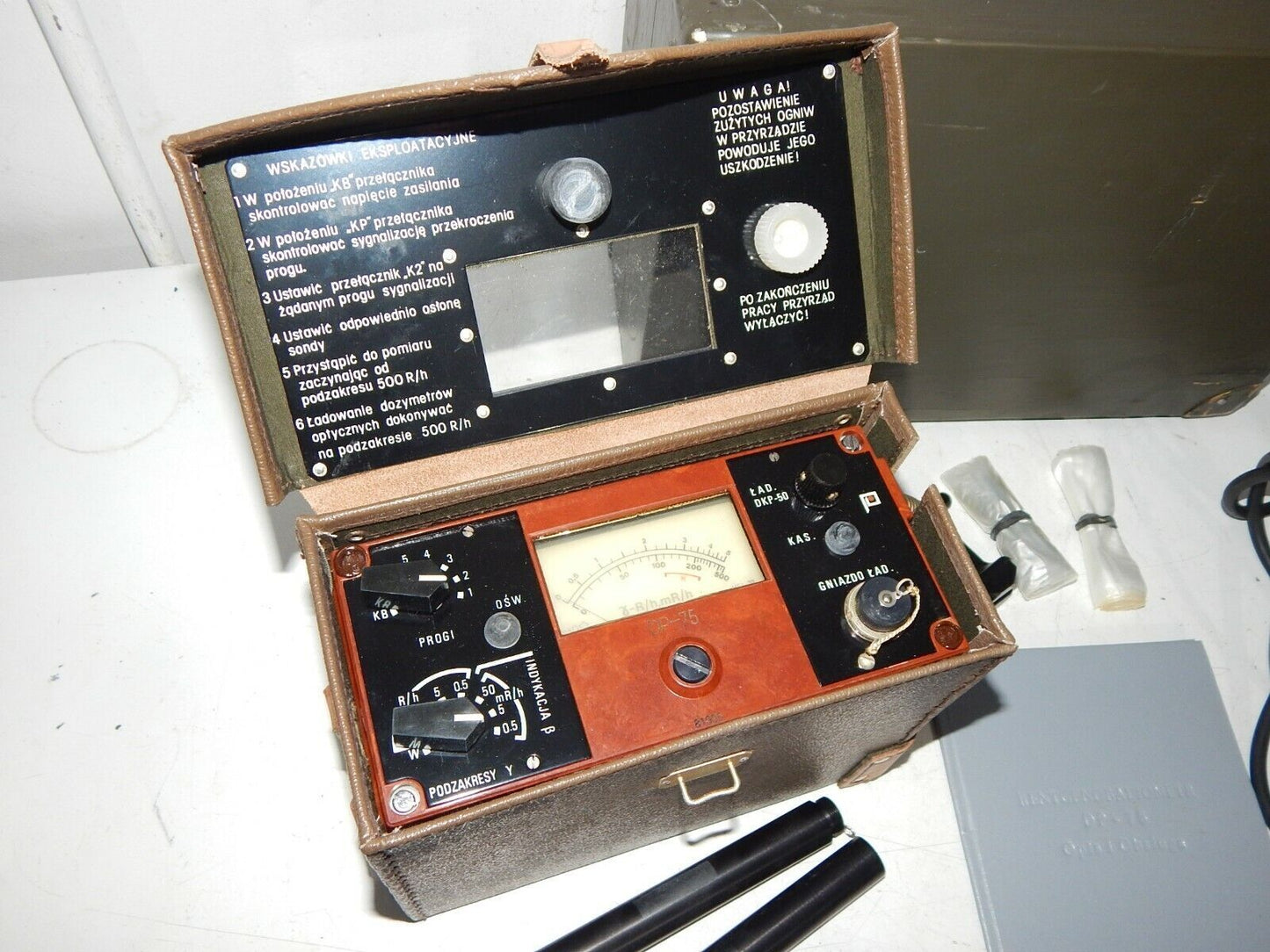 Used X-ray Radiometer DP-75 Geiger Counter - KOEED