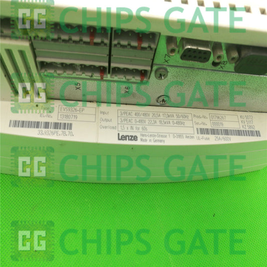 used 1PCS Lenze drive EVS9326-EP Fast Ship - LENZE