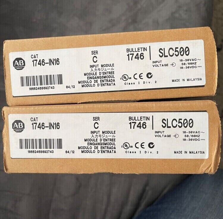New Factory Sealed AB 1746-IN16 Digital SLC 500 Input Module 1746IN16 In Stock - DIGITAL EQUIPMENT CORPORATION (DEC)