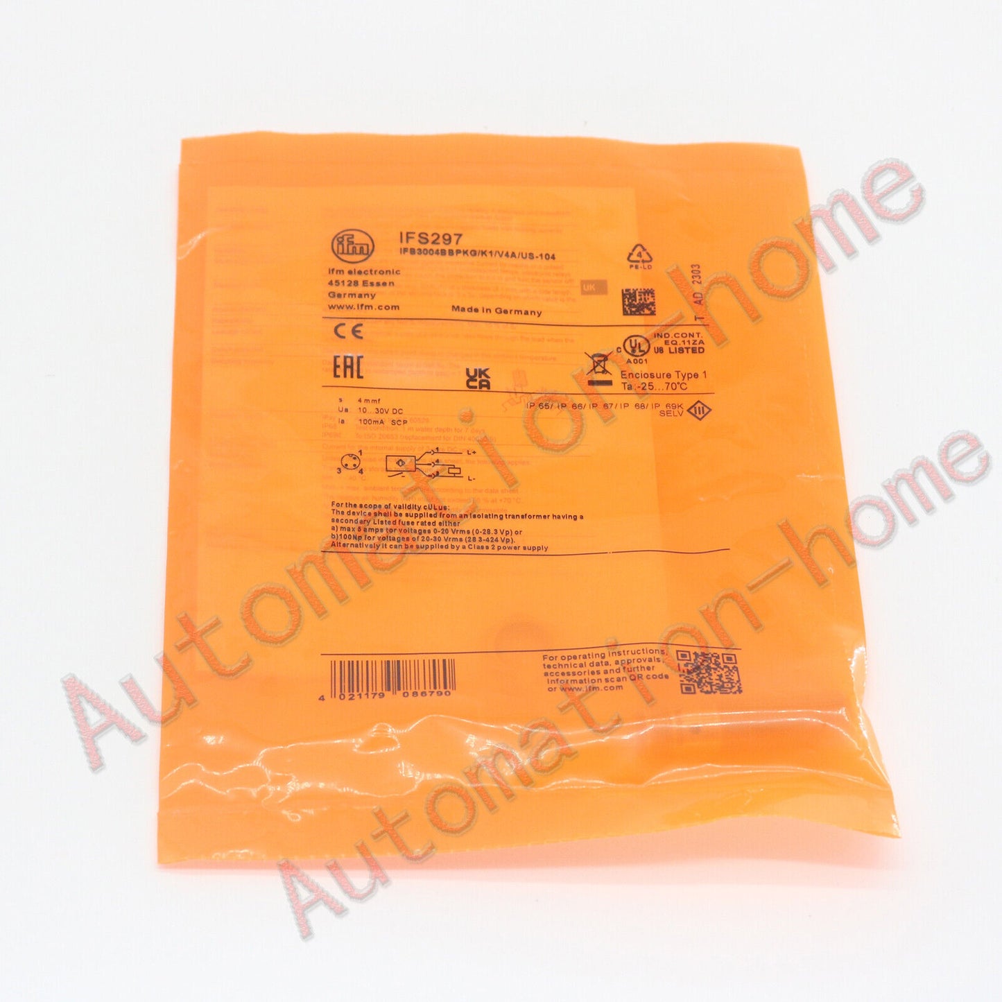 IFM Proximity Switch IFS297 - IFM