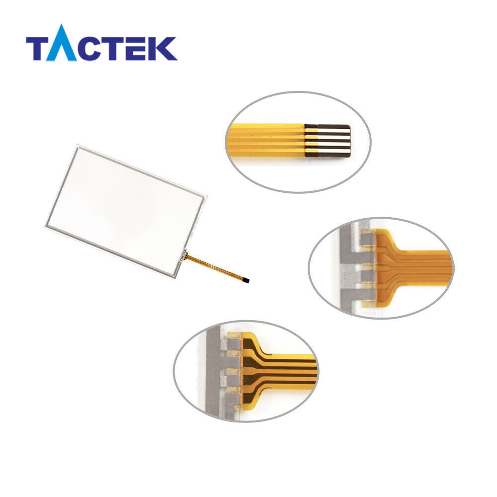 1SET for MMI7070-PE MMI7070PE Panel Glass Digitizer + Overlay Touch Screen