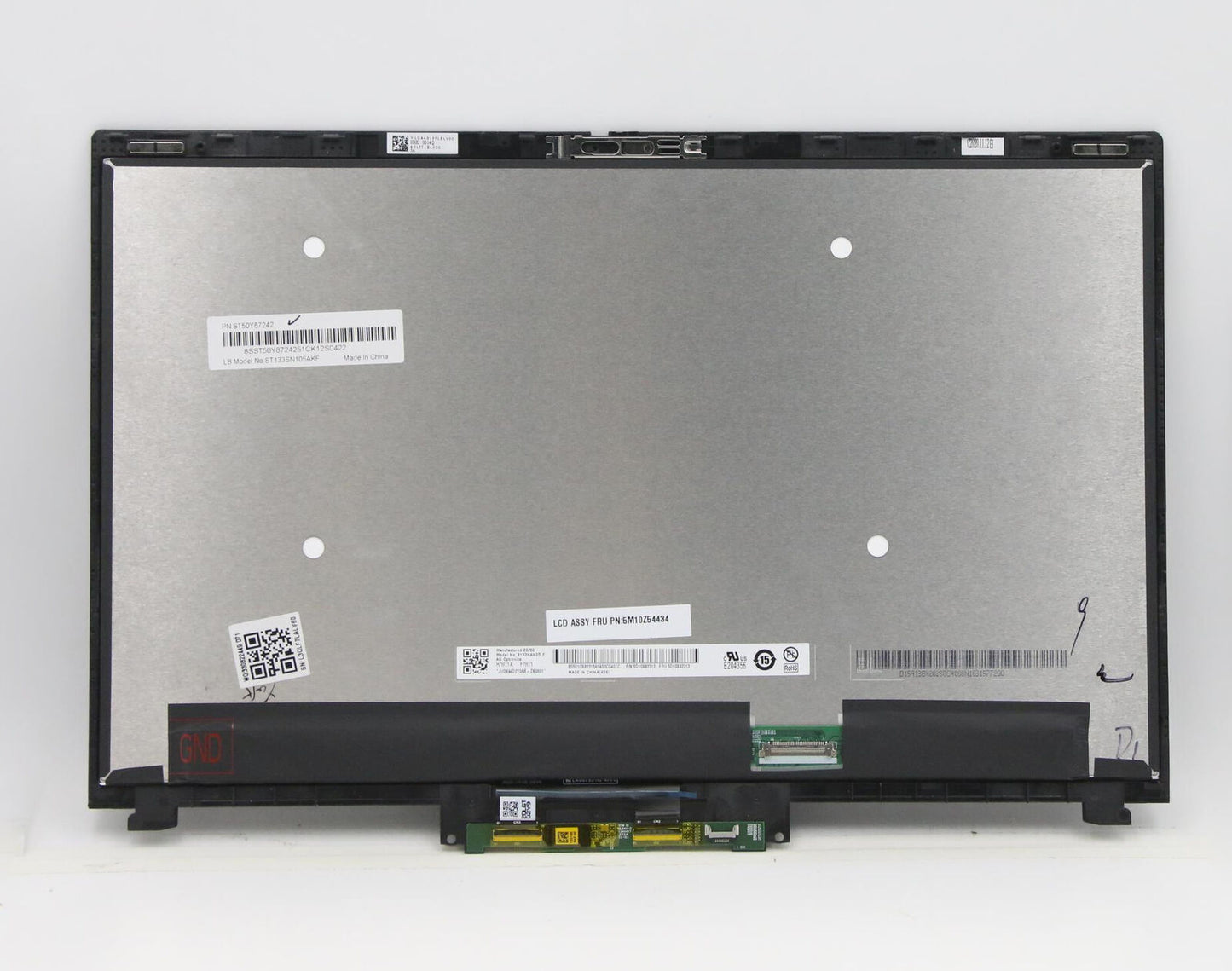 new Lenovo C13 Yoga Gen 1 Chromebook Touch Screen LCD Assembly Bezel 5M10Z54434