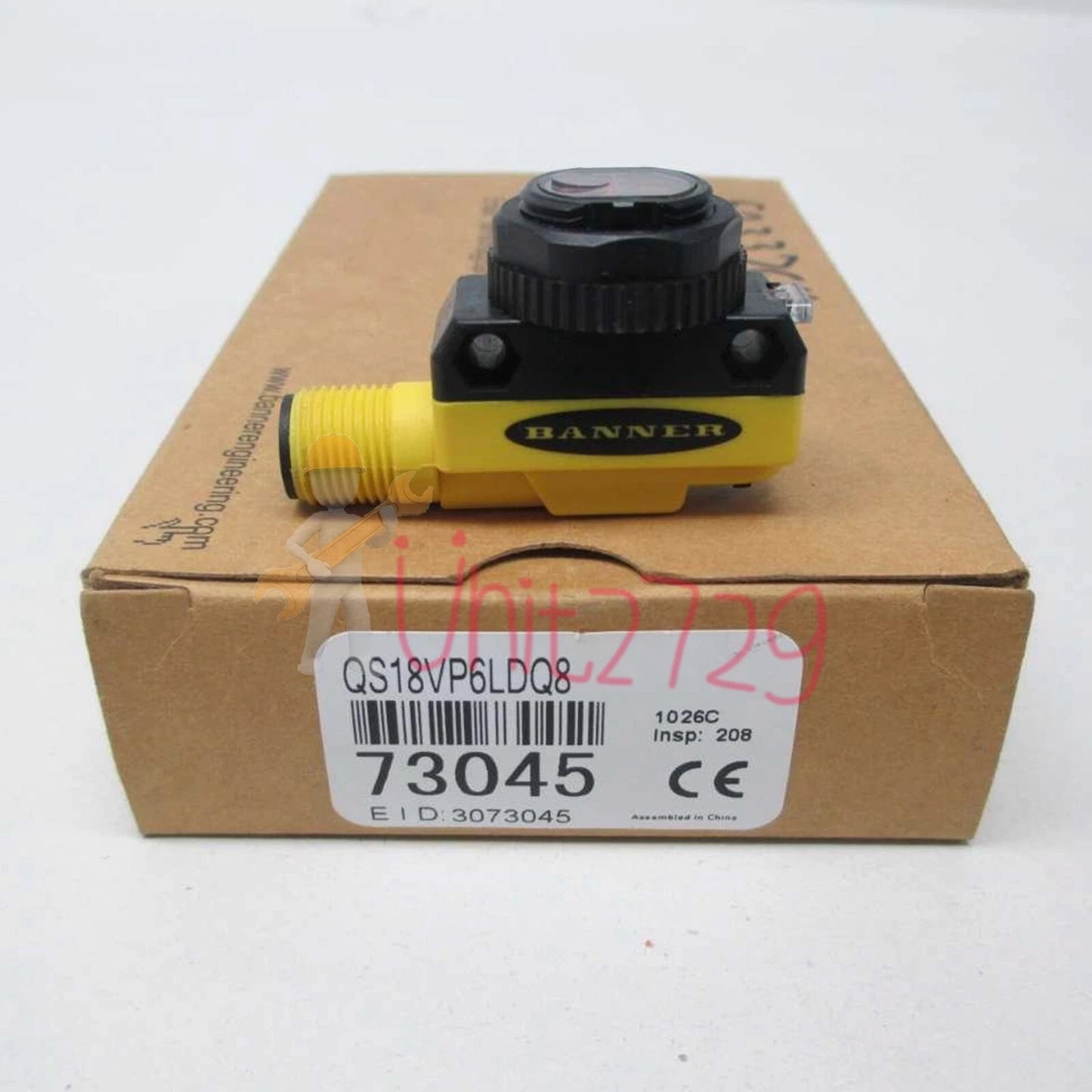 BANNER QS18VP6LDQ8 Photoelectric Sensor Switch #ke