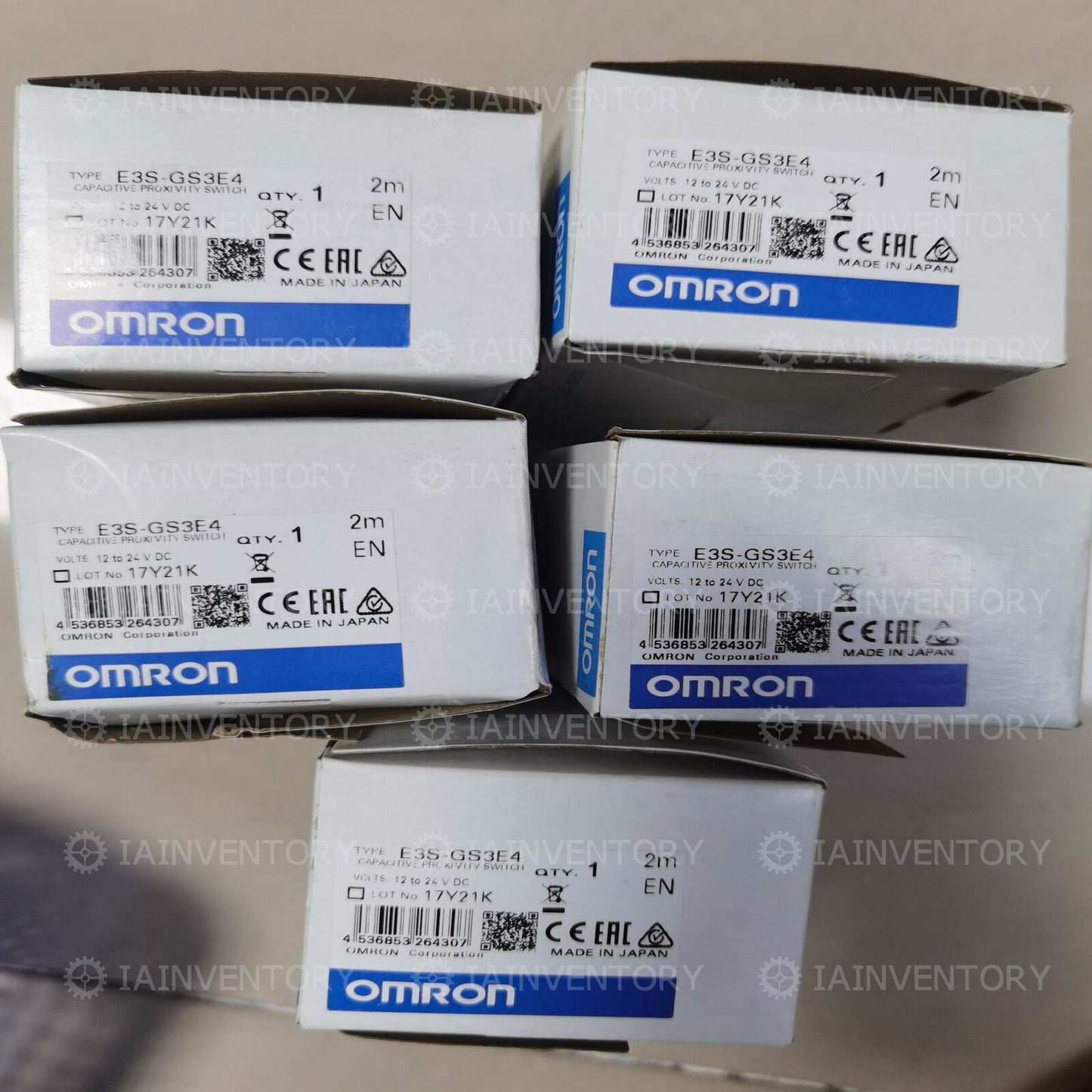 NEW Omron E3S-GS3E4 Grooved-type Photoelectric Switch Sensor 2M - OMRON