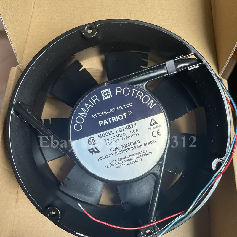 1pcs COMAIR PQ24B7X 172x51mm DC24V 1.0A axial flow fan