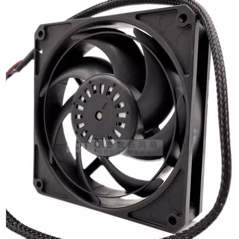 SERVO D1225C12B7ZP-62 12025 DC12V 0.22A 12CM 4-Pin Silent Cooling Fan
