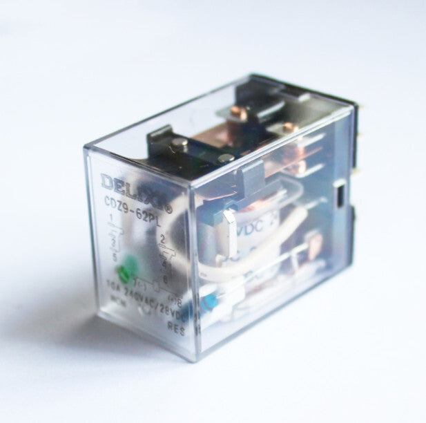 10PCS Delixi CDZ9-62PL CDZ962PL Intermediate Relays